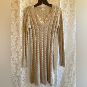 MAURICES Cableknit Sweater Dress